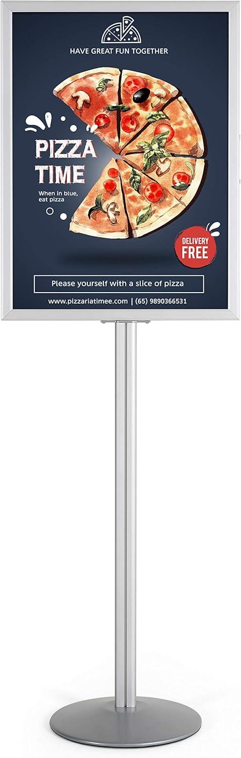 Aluminum Pedestal Sign Holder Stand