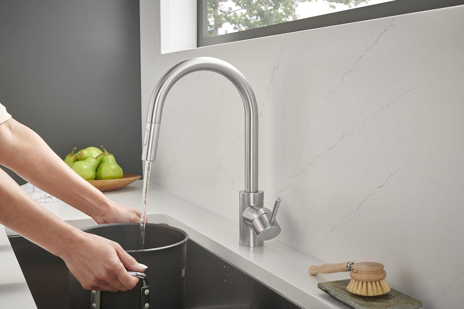 Concetto™ Single Handle Kitchen Faucet with Accessories 1.75 GPM