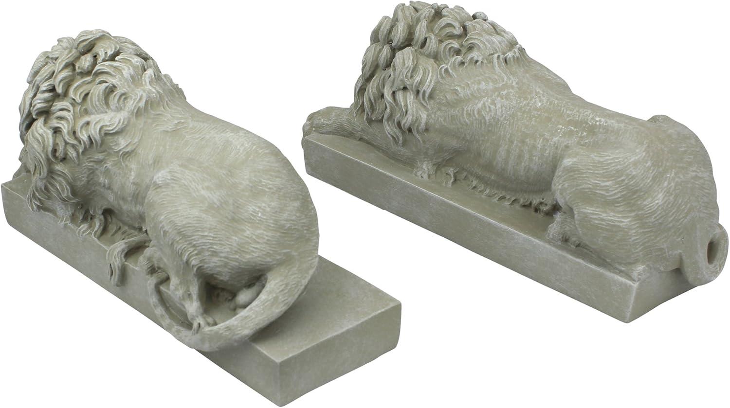 2 Piece Lions from the Vatican Figurines