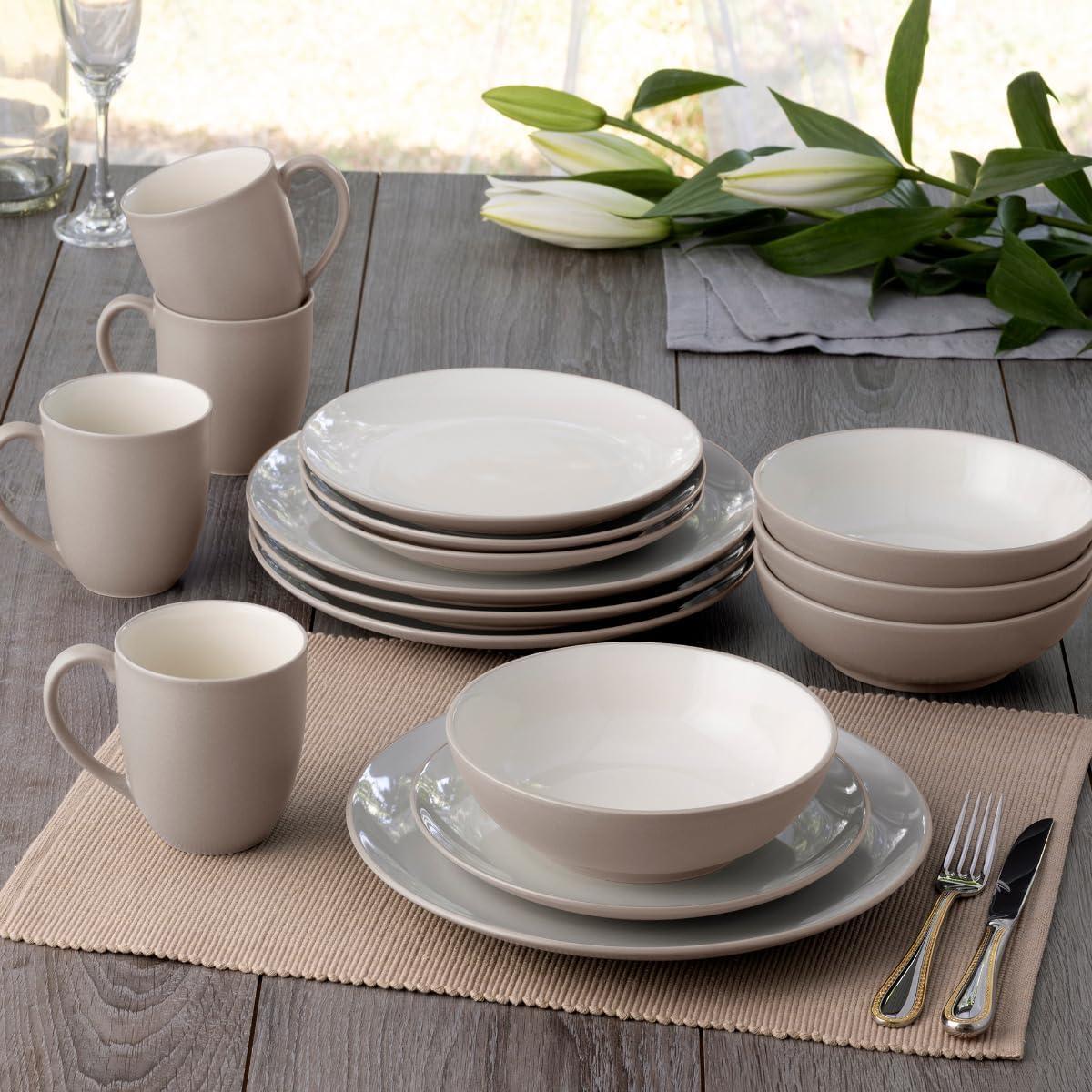 Noritake Noritake Colorwave 16-Piece Coupe Dinnerware Set, Service for 4