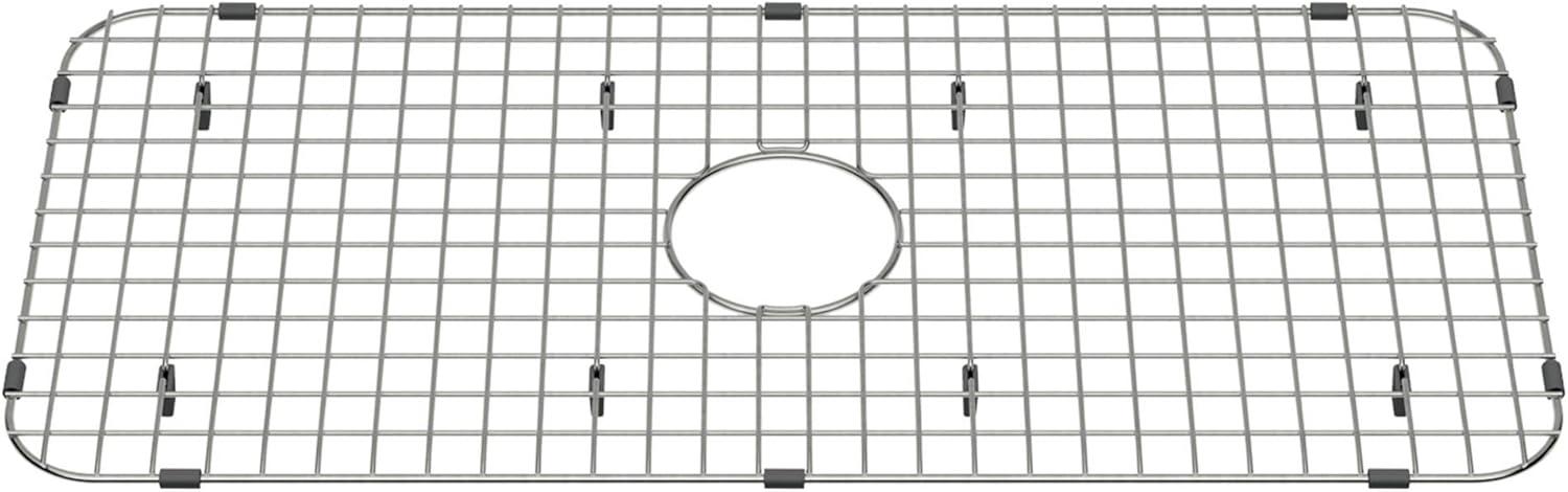 Stainless Steel Sink Grid with Rubber Feet and Bumpers