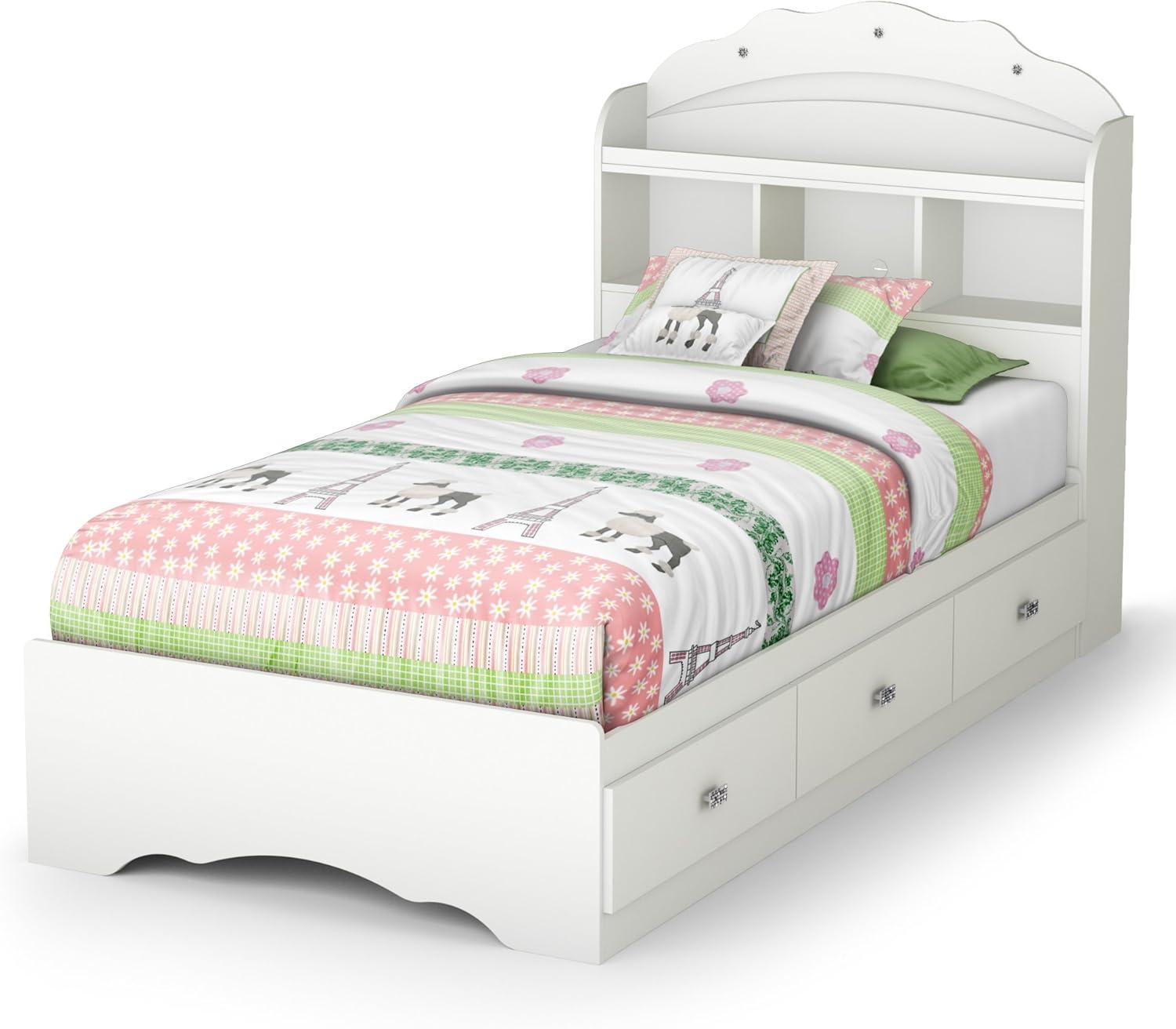 Tiara Twin Mate's & Captain's Bed with Drawers