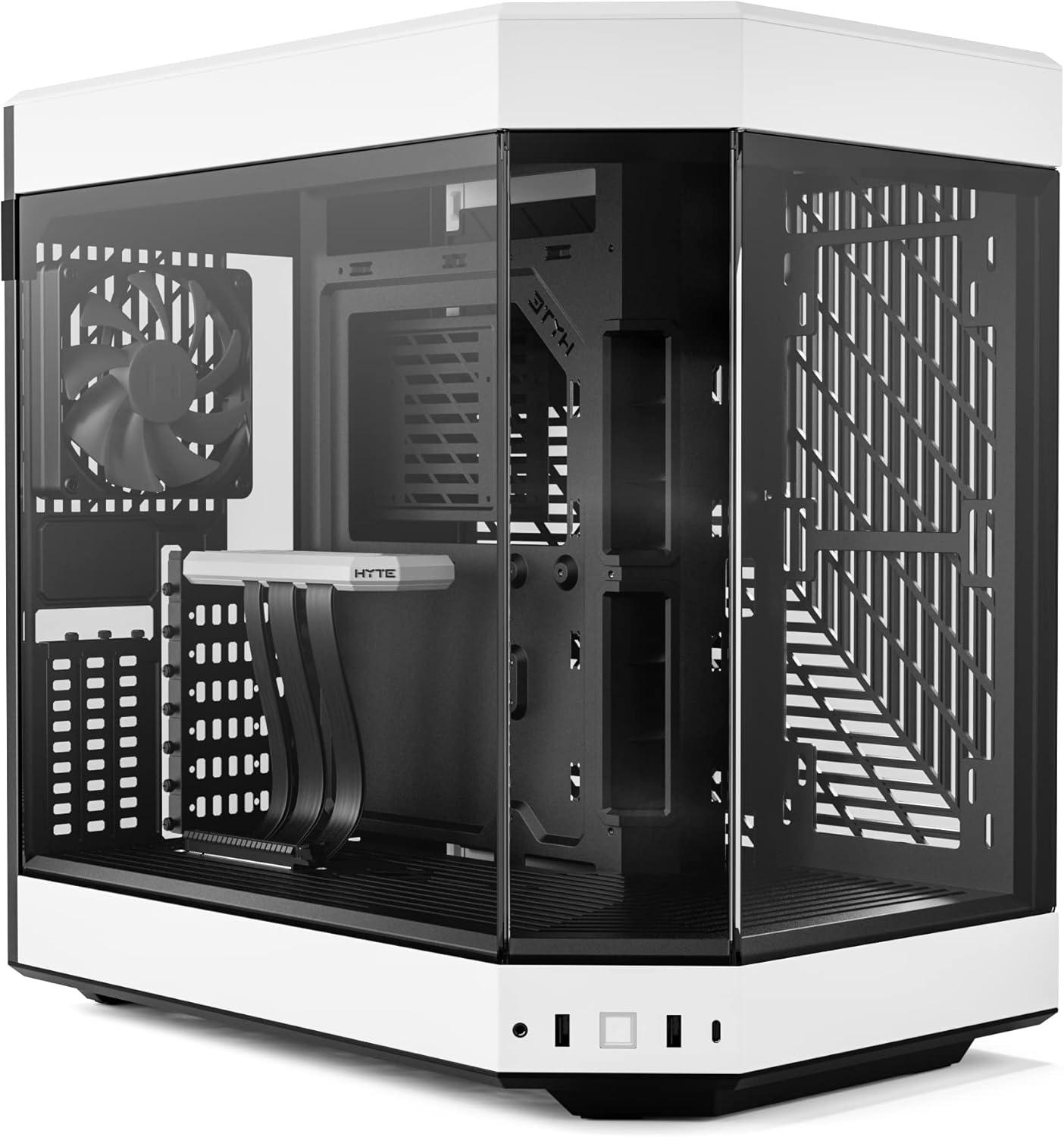 HYTE Y60 Premium ATX Mid Tower Chassis - White