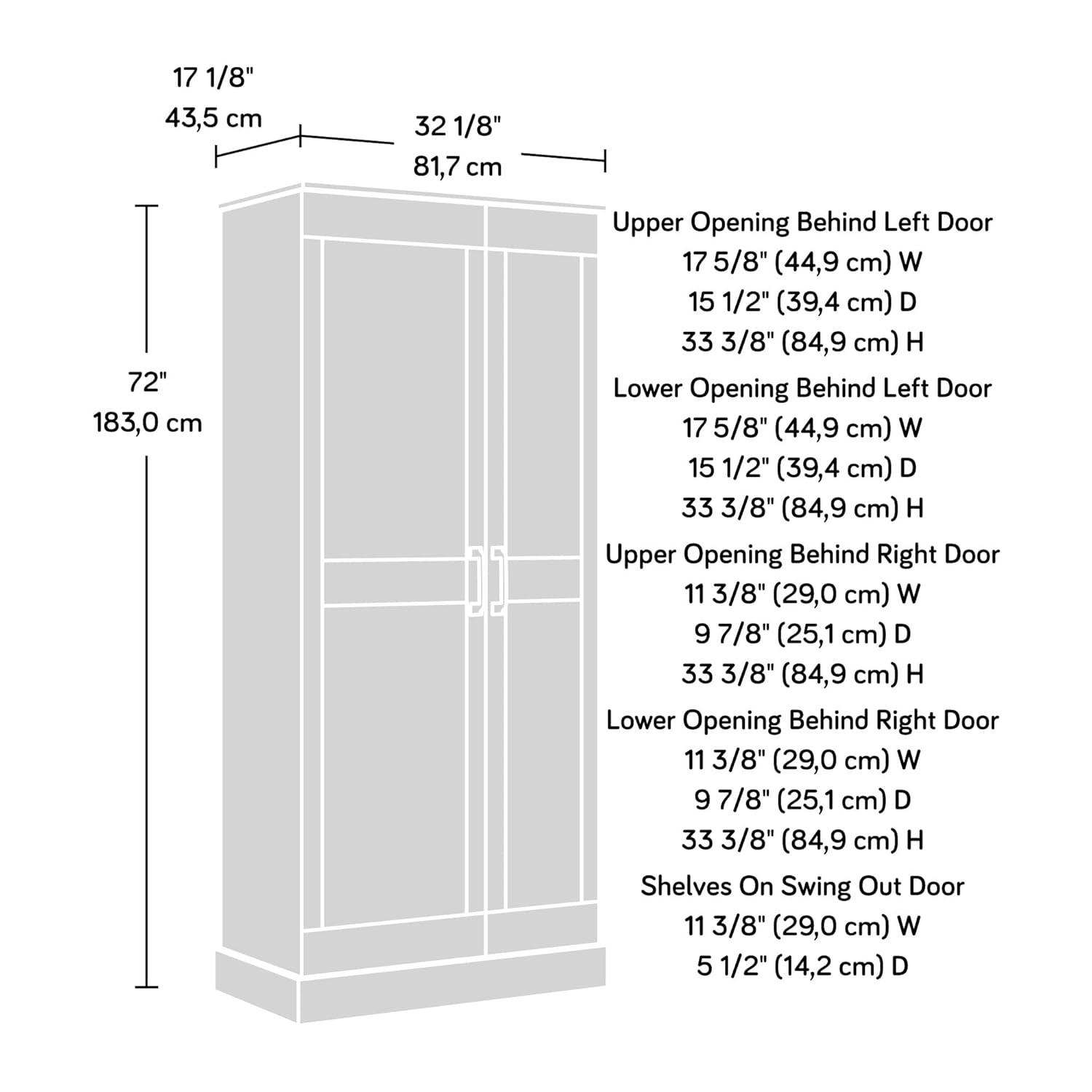 Lark Manor™ Brunoy Double Deep Storage Cabinet Rp 3A