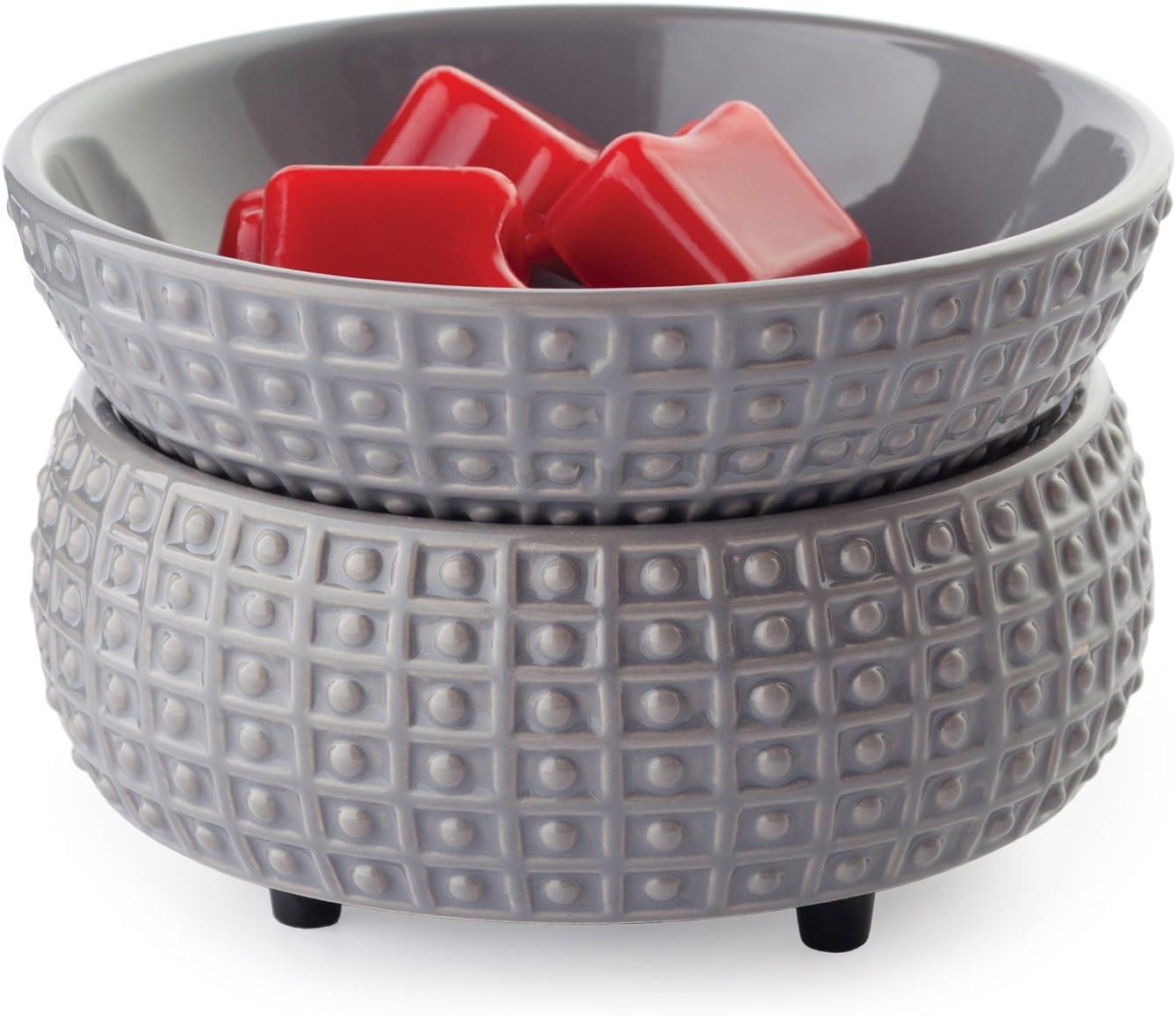 Slate 2-In-1 Candle and Fragrance Warmer For Candles And Wax Melts from Candle Warmers Etc.