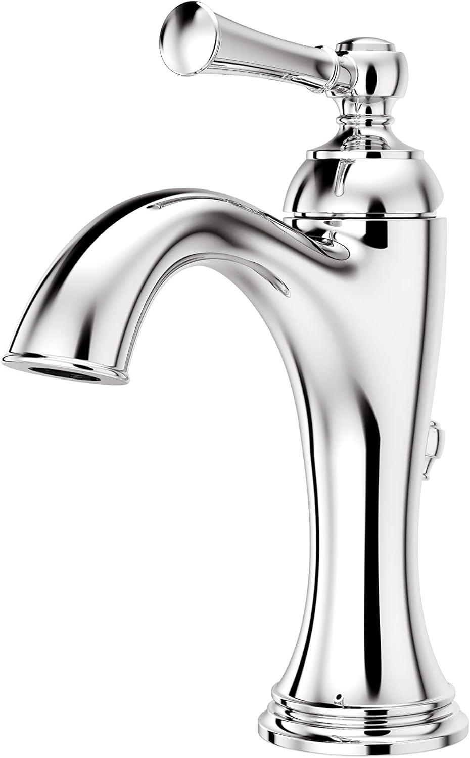 Tisbury Single Hole Bathroom Faucet with Drain Assembly