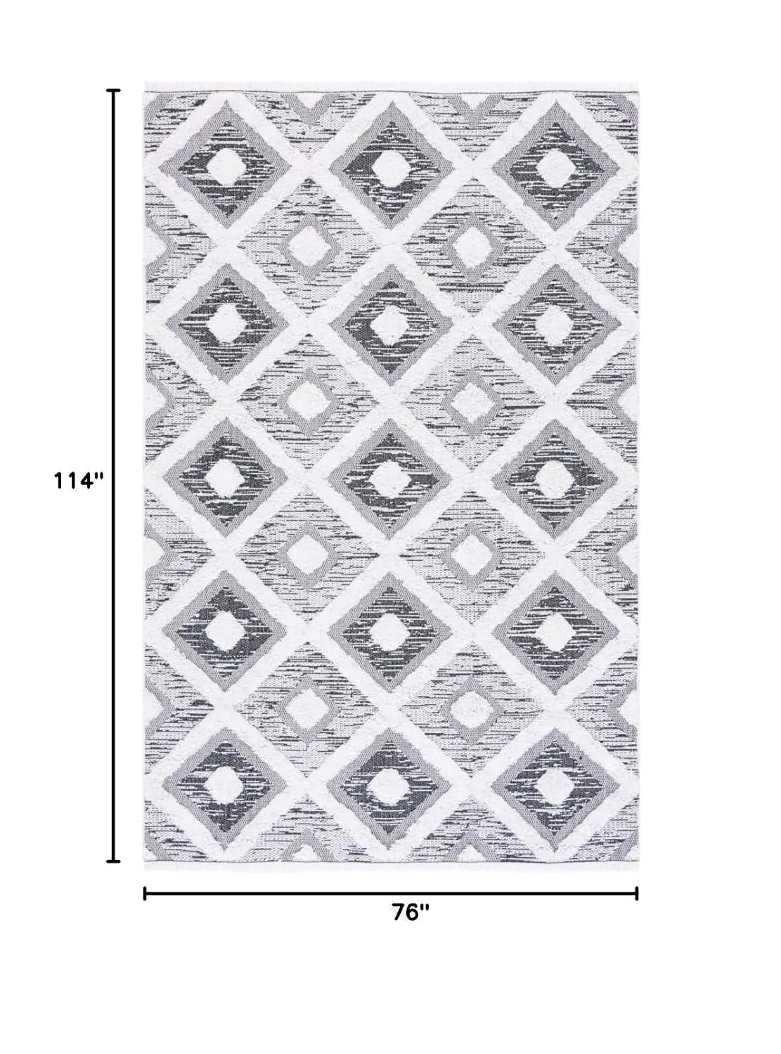 Augustine AGT730 Machine Made Indoor Area Rug - Ivory/Beige - 6'-4"x9'-6" - Safavieh