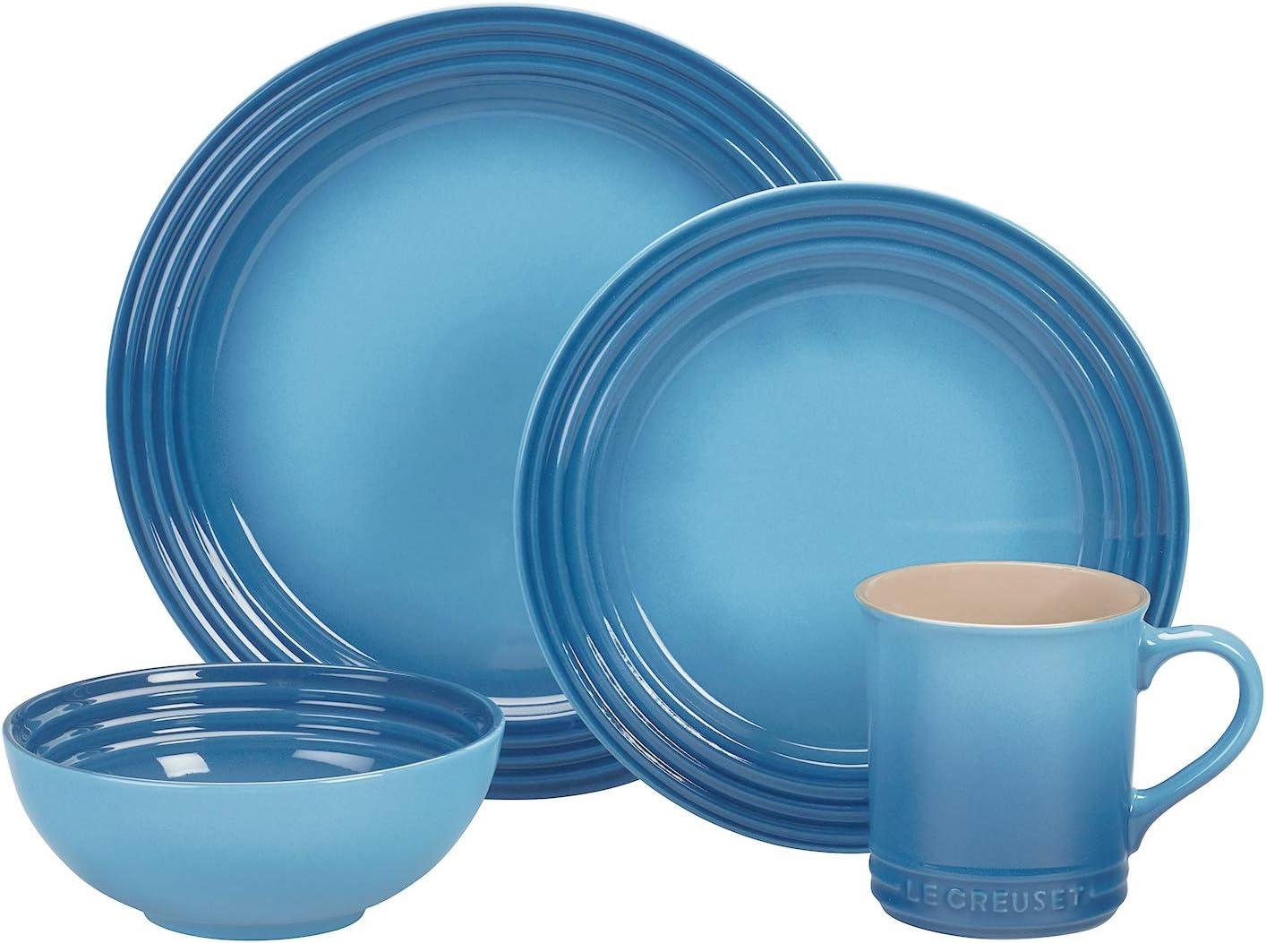 Cerise Ceramic 16-Piece Dinnerware Set