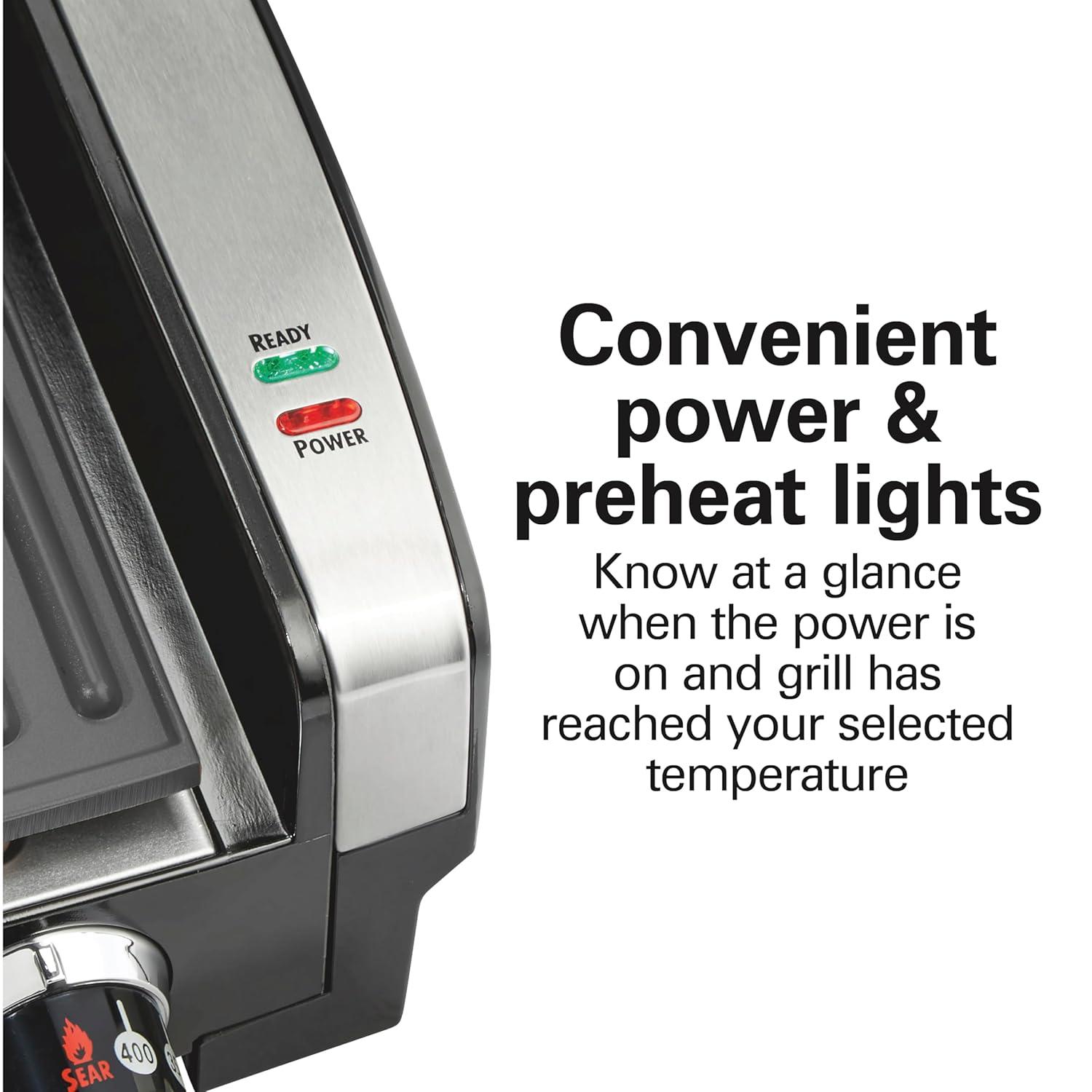 Hamilton Beach Hamilton Beach Electric Indoor Searing Grill with Viewing Window