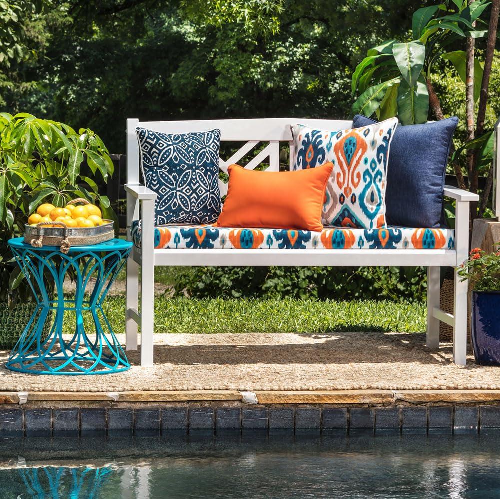 Pillow Perfect Sundeck Indoor/Outdoor Reversible Throw Pillow (Set of 2)