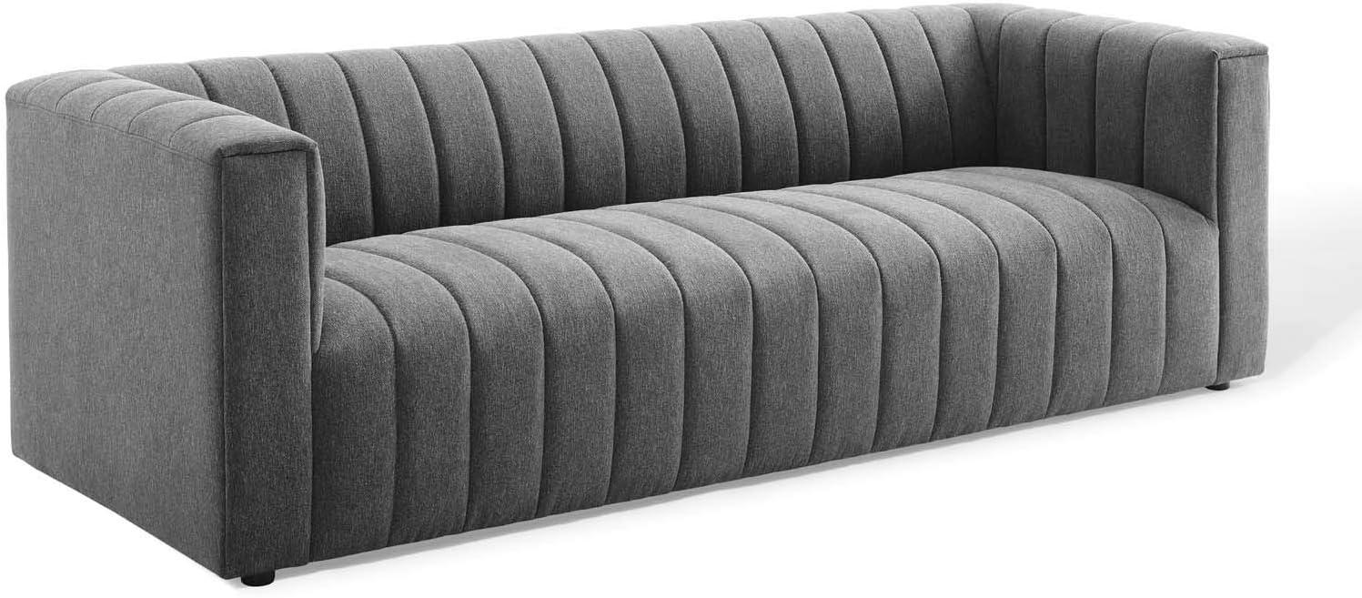 Fabric 91'' Reception Sofa