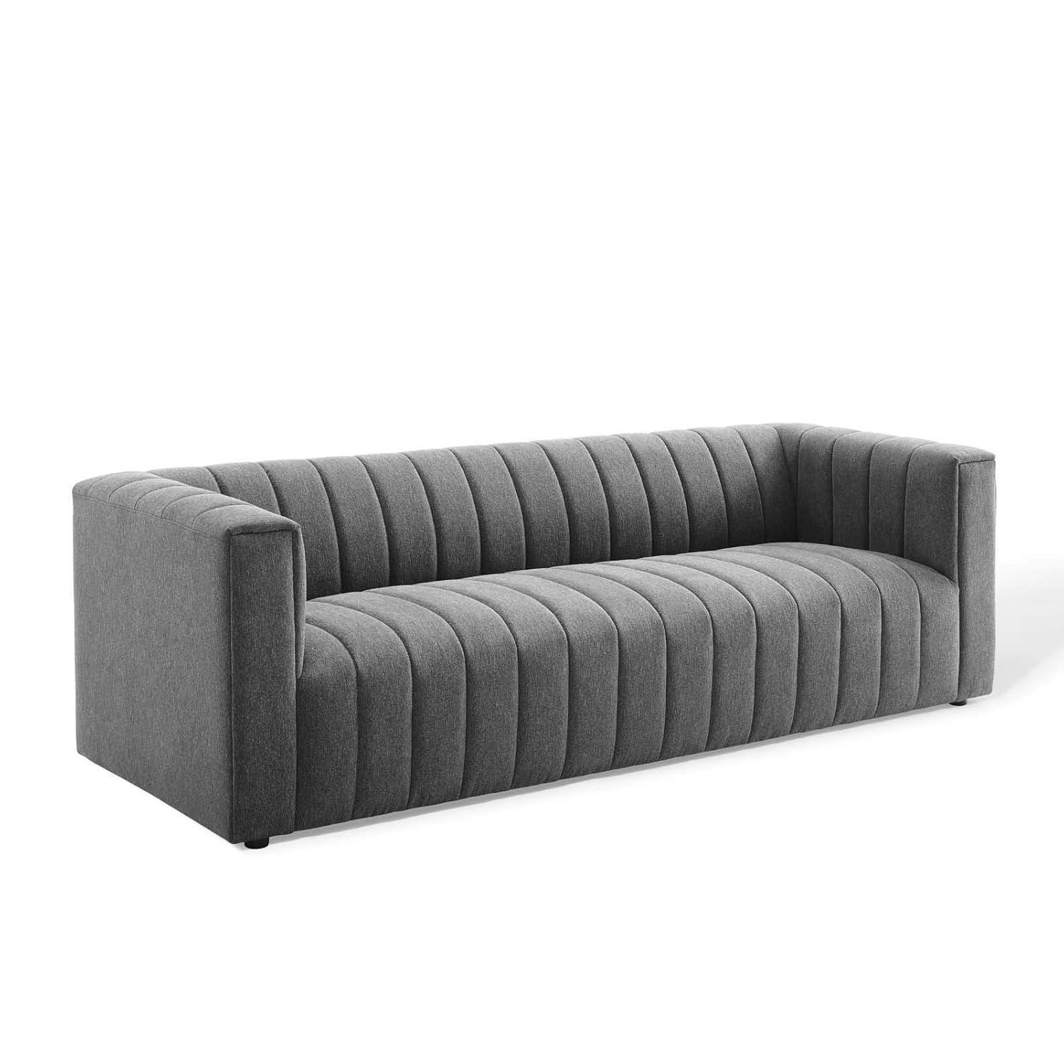 Fabric 91'' Reception Sofa