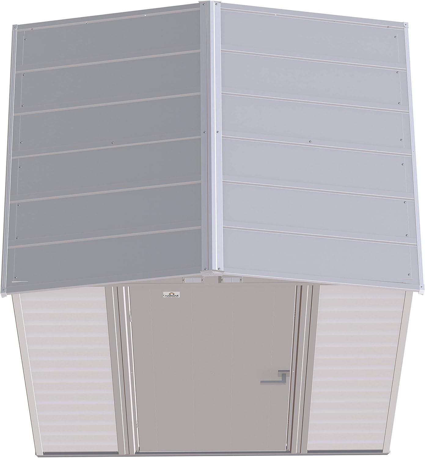 Arrow Select Steel Storage Shed, 6x5