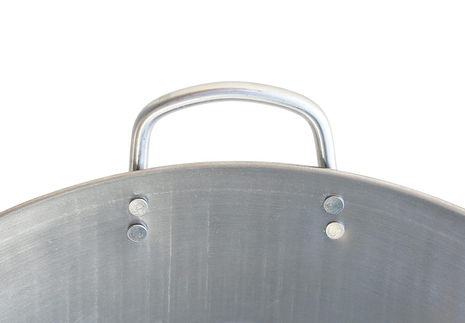 ZRQarq SL-PA450EA: 18″ Stainless Steel Wok (Induction Ready)