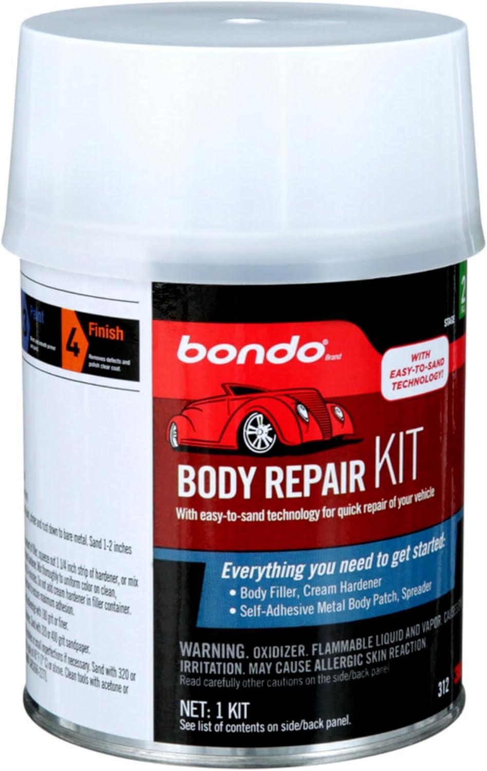 Bondo Repair Kit, 1 Kit