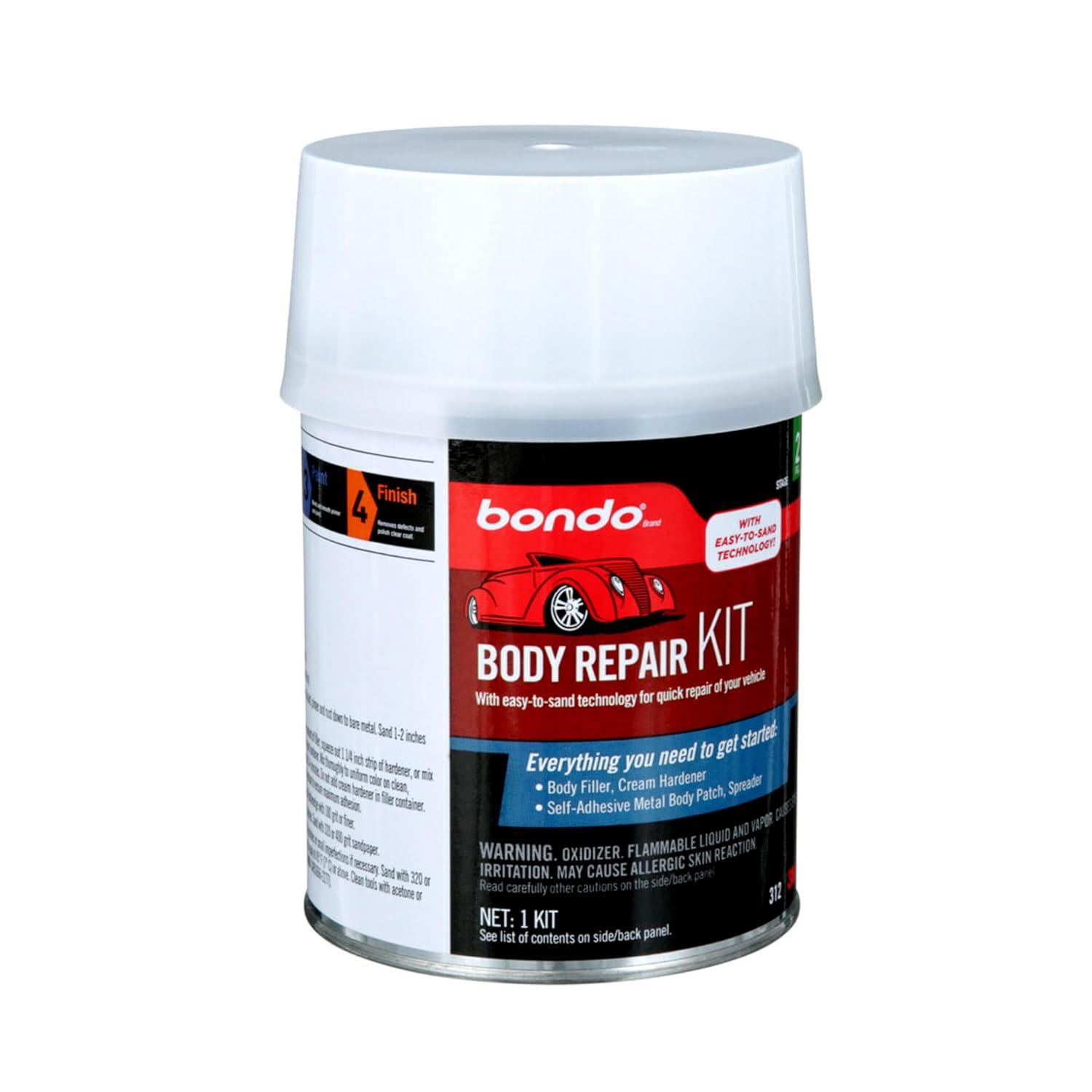 Bondo Repair Kit, 1 Kit