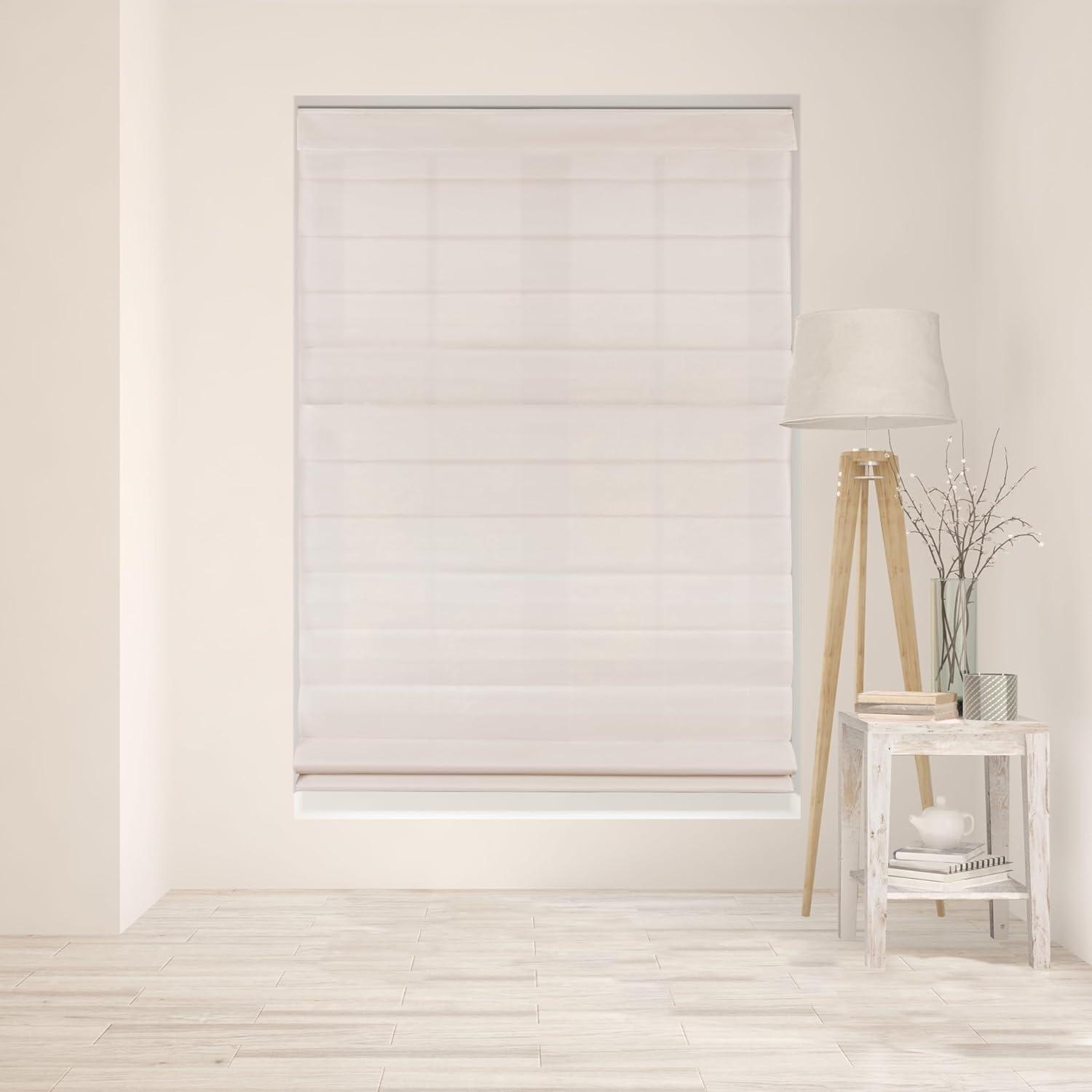 Semi Sheer Roman Shade