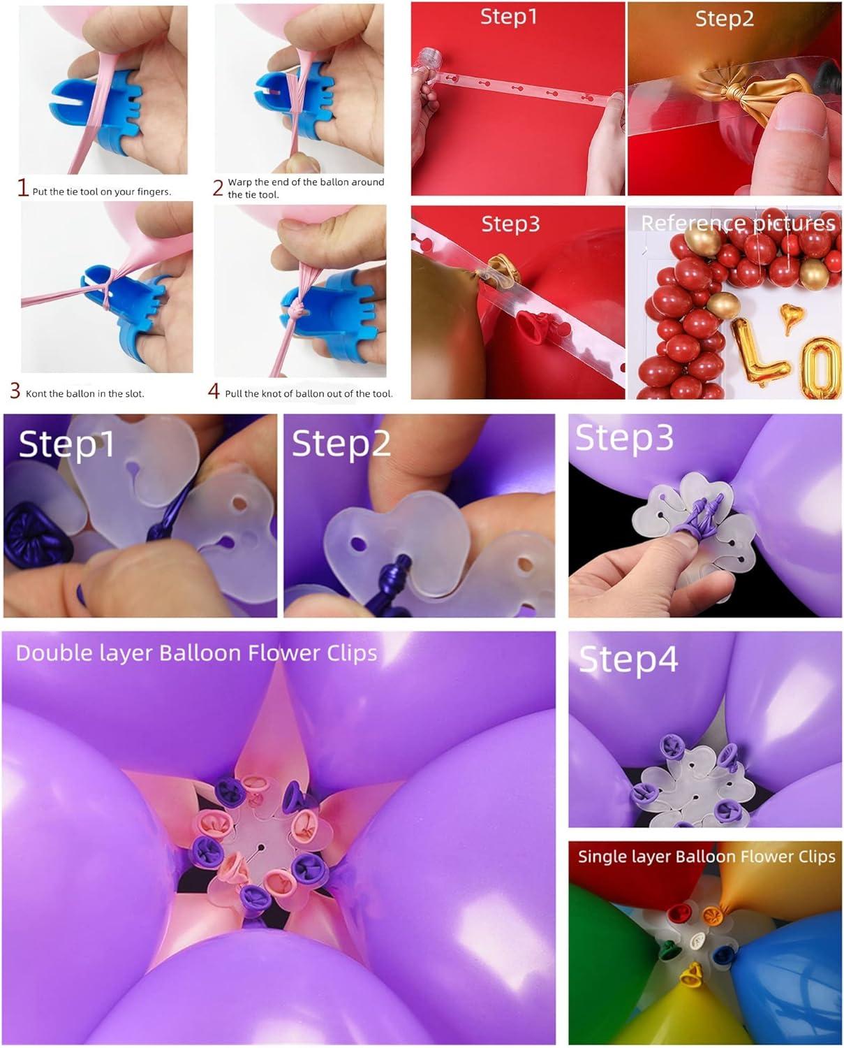 8 Sets 28 Inch Balloon Stand Kits, Balloon Sticks with Base For Table Floor Graduation Baby Shower Happy Birthday Engagement Fiesta Party Decorations Class