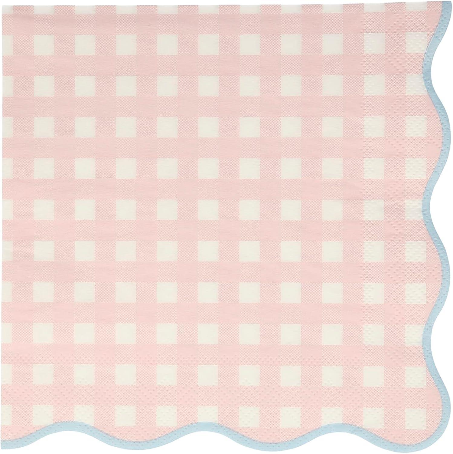 Meri Meri Gingham Large Napkins (Pack of 20)