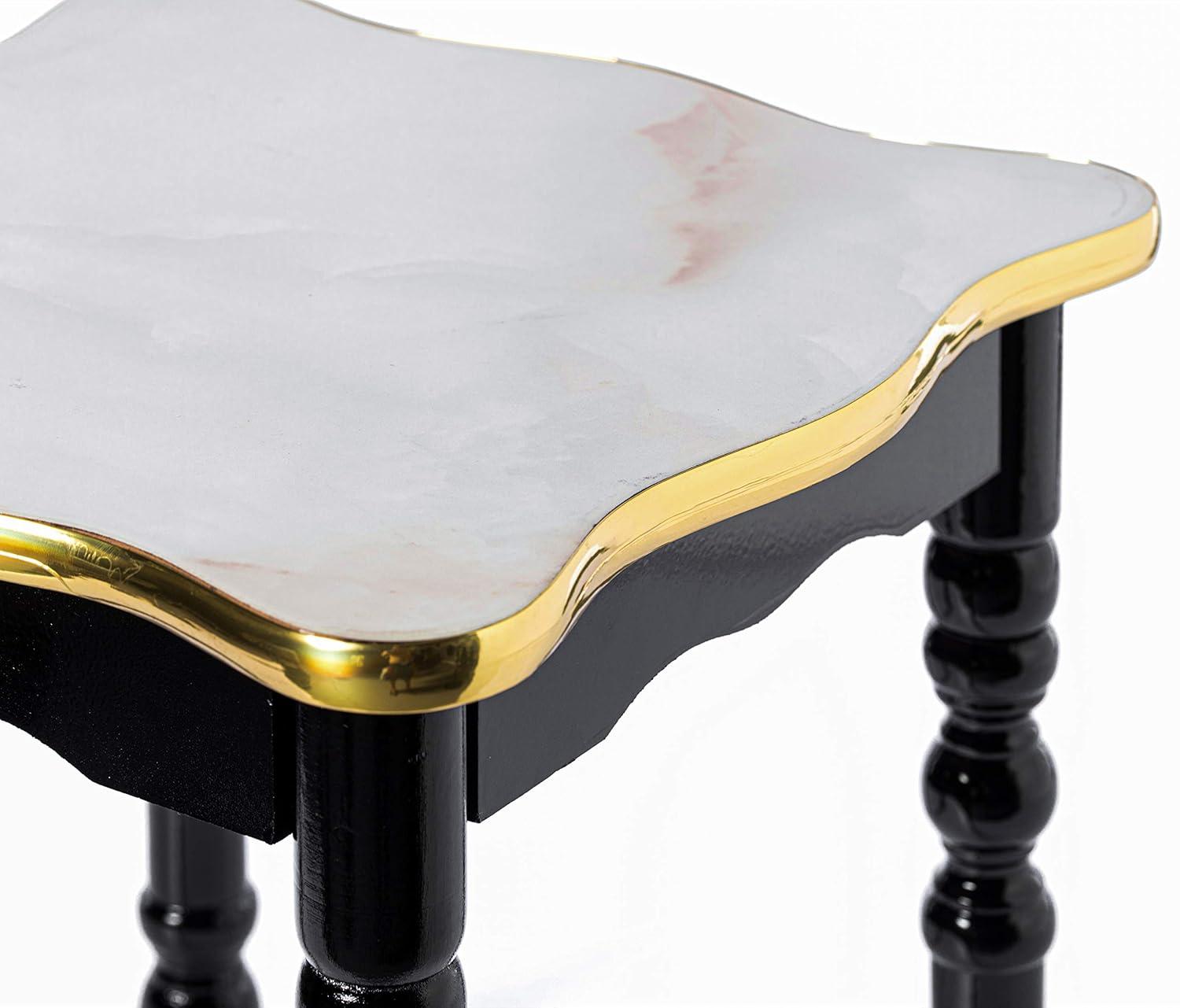 Versatile Square Wooden Side Table - Living Room Accent End Table with Rustic Charm, Sleek Design, and Storage Shelf for Modern Home Decor and Small Spaces, White