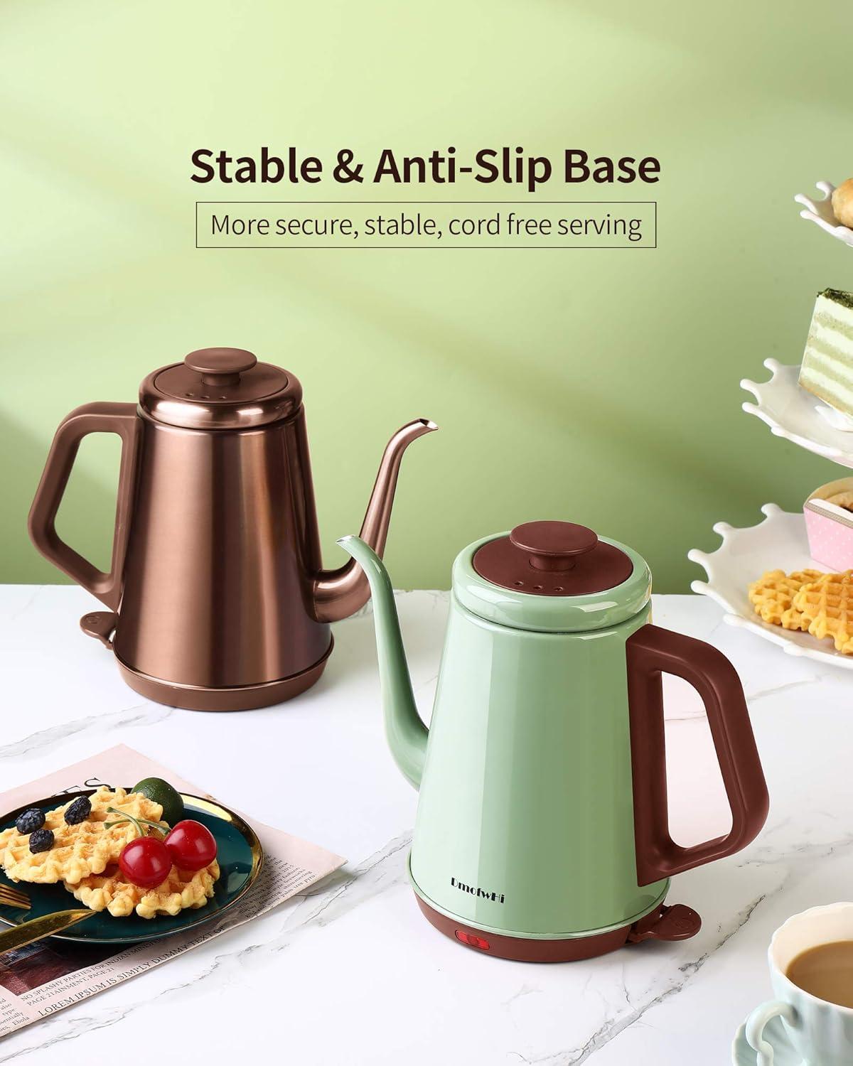 SEGUIRA Stainless Steel Electric Tea Kettle