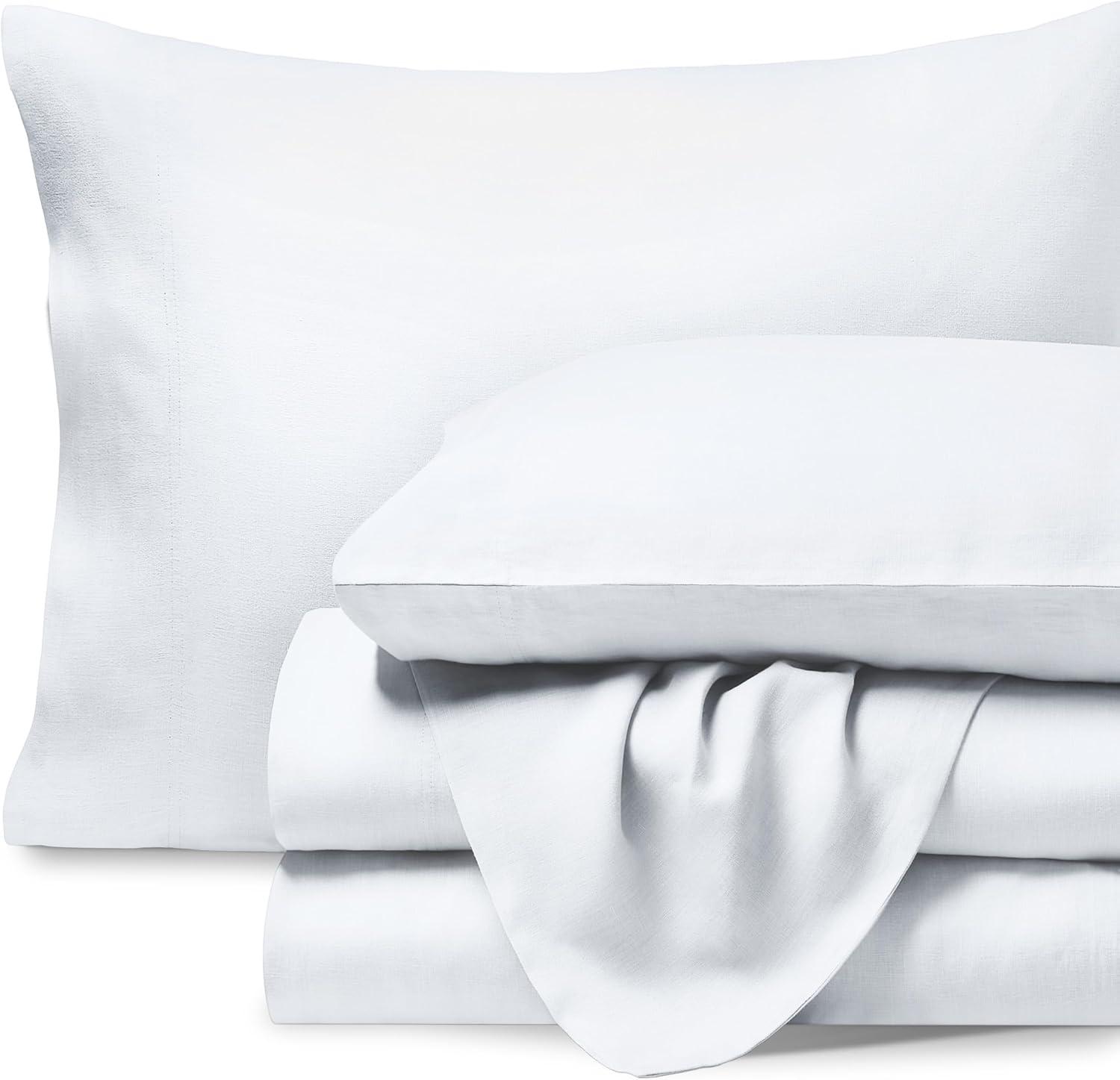 Bare Home 100% Linen Sheet Set