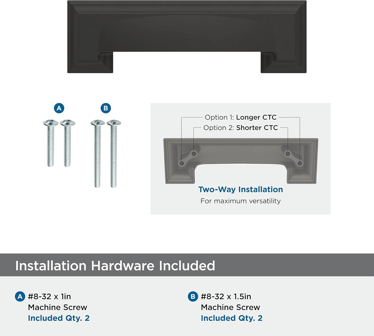 Amerock Appoint Cabinet or Furniture Cup Pull