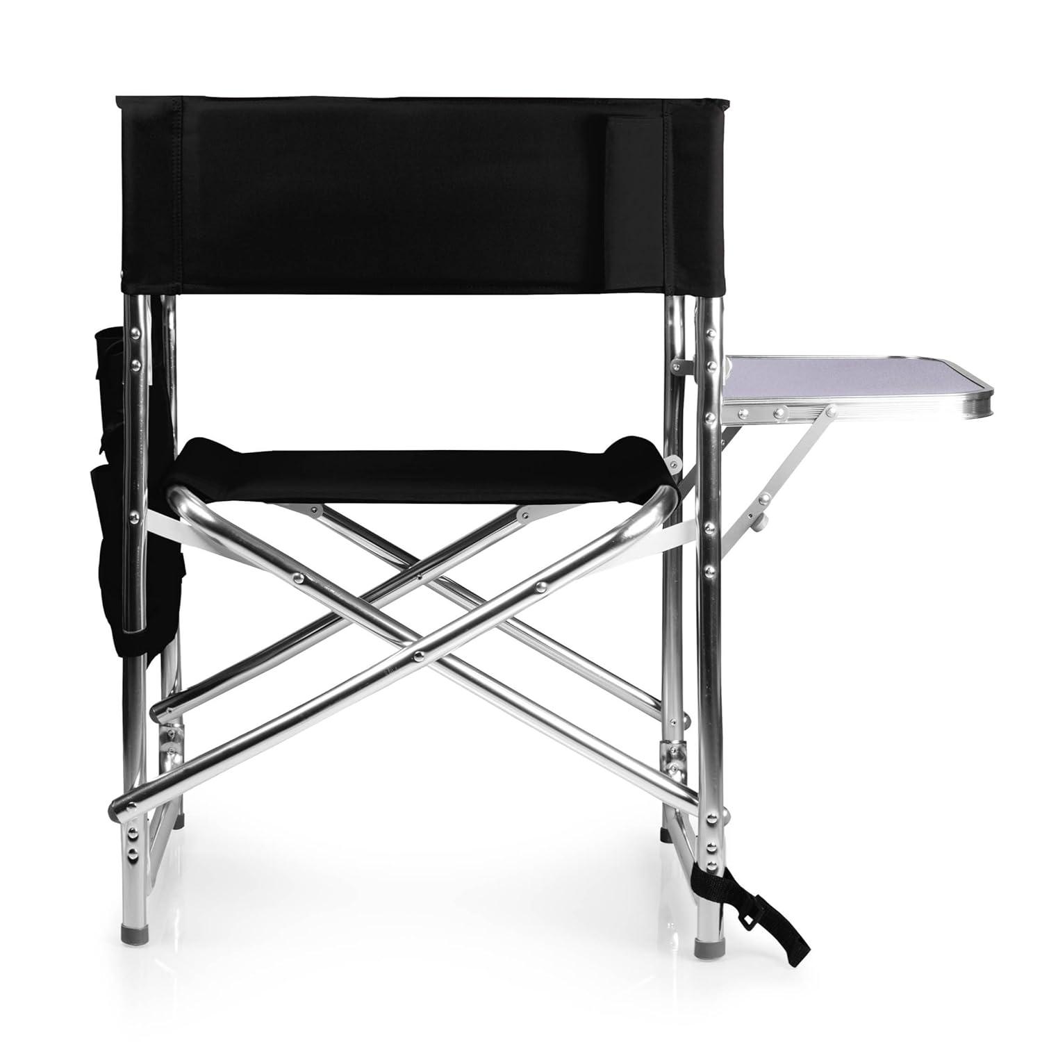 Sports Outdoor Portable Camp Chair with Side Table