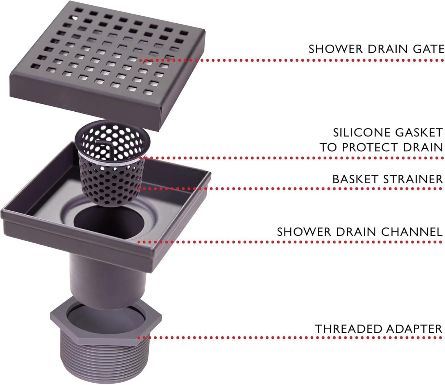 Design House Grid Shower Drain 542852-MB