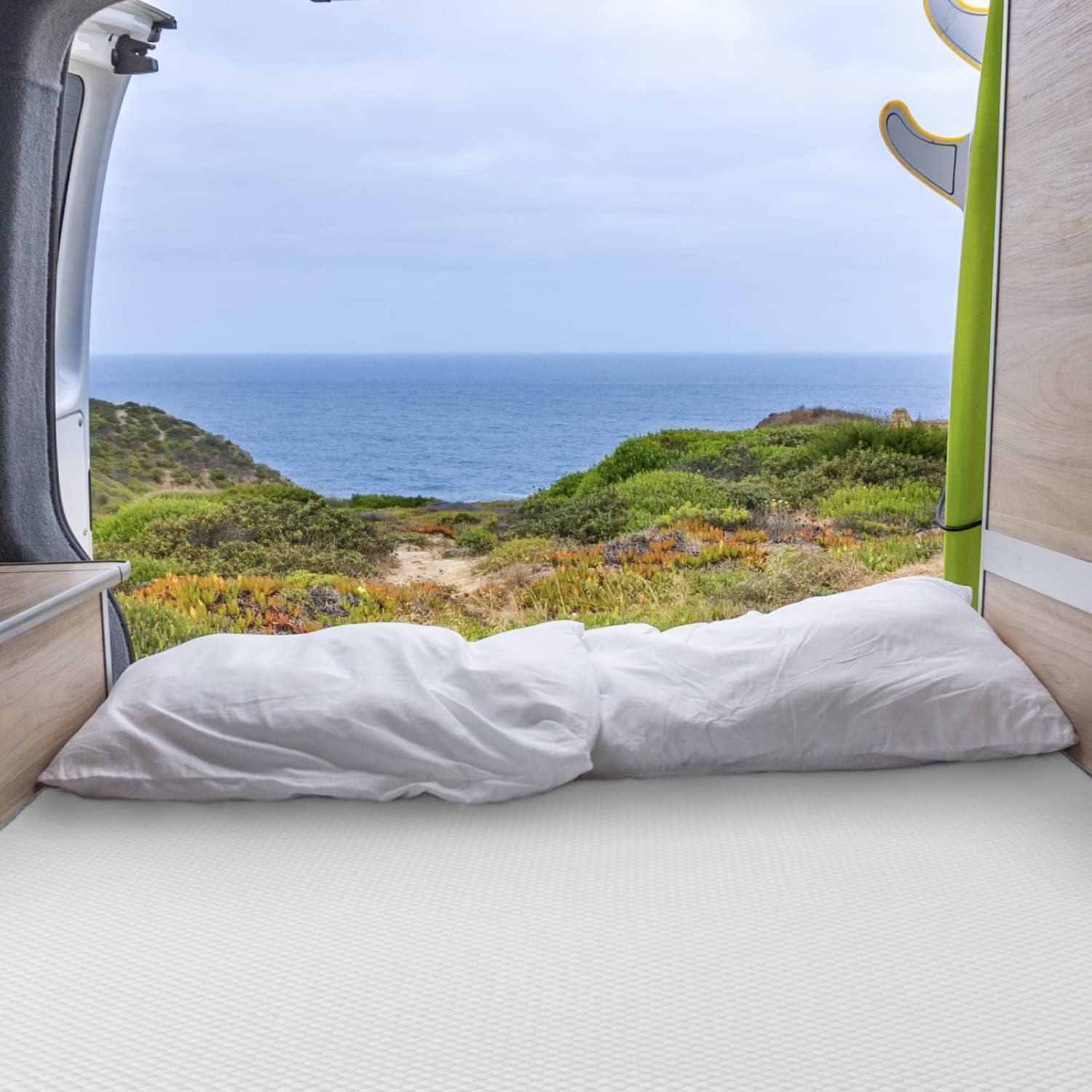 GhostBed GhostBed 10" Short Low Profile Memory Foam Mattress