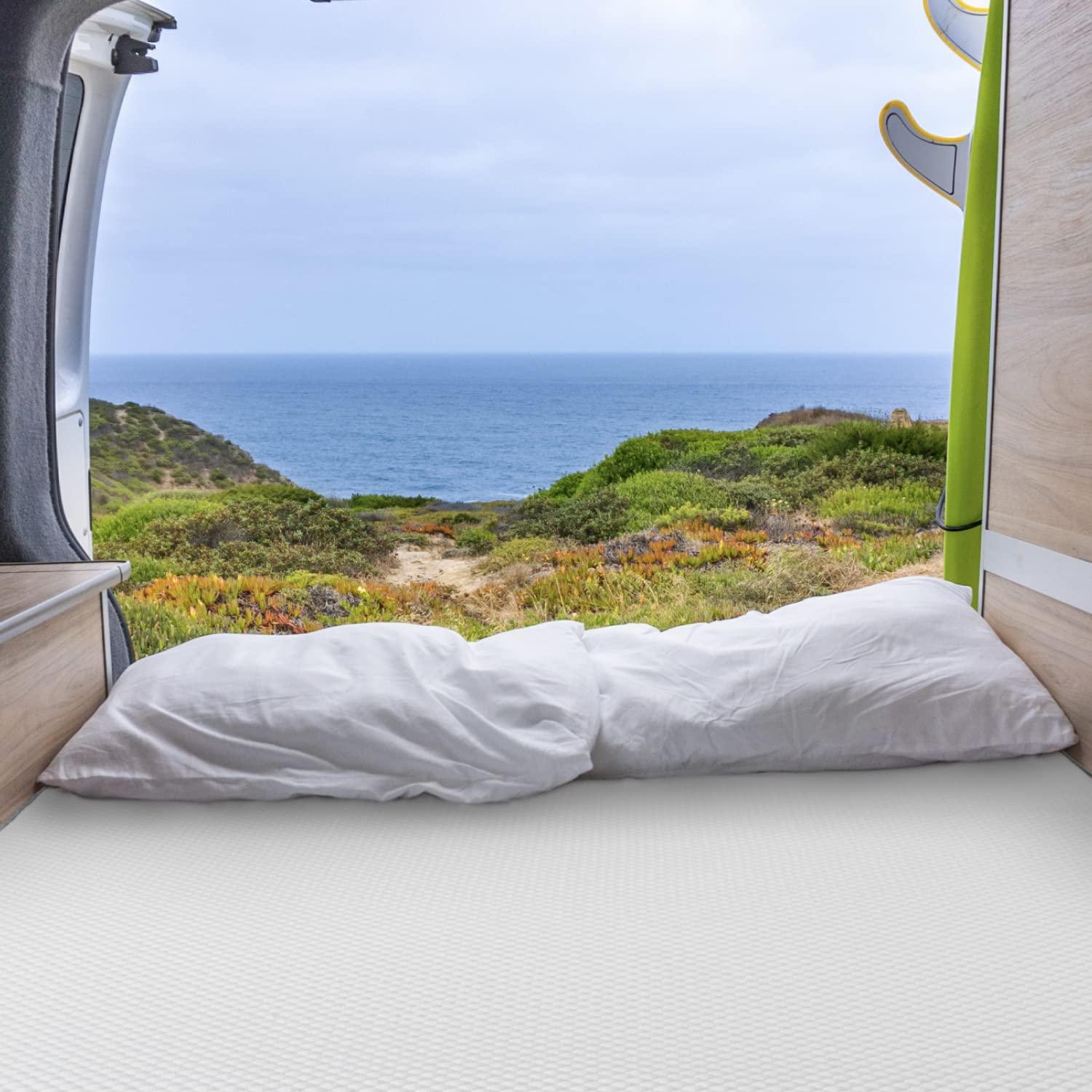 GhostBed GhostBed 10" Short Low Profile Memory Foam Mattress