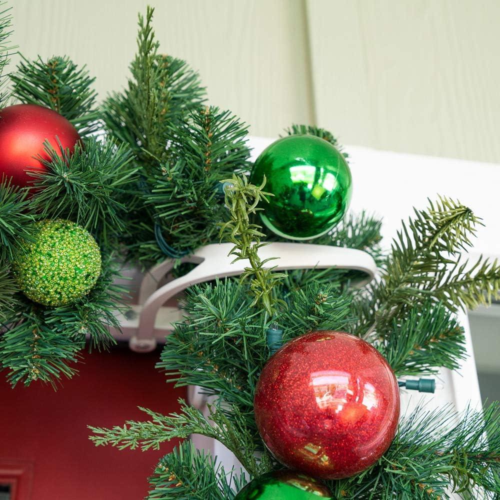 Garland Hanger - Single Door (35-52 Inch Doors) (White)