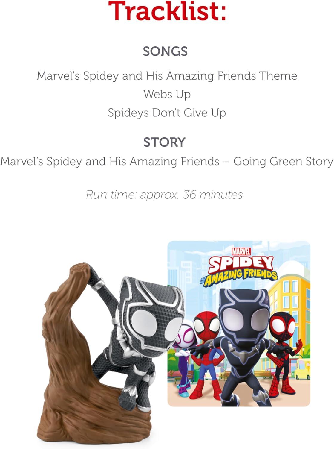 Tonies Marvel: Spidey & His Amazing Friends Black Panther Audio Play Figurine