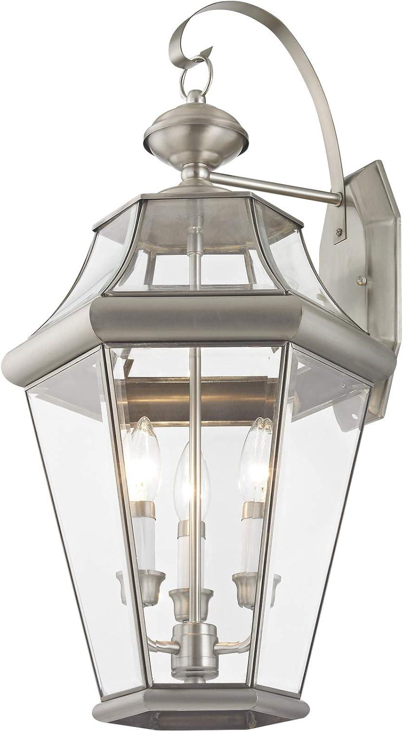 Livex Lighting Georgetown 3 - Light Wall Light in  Antique Brass