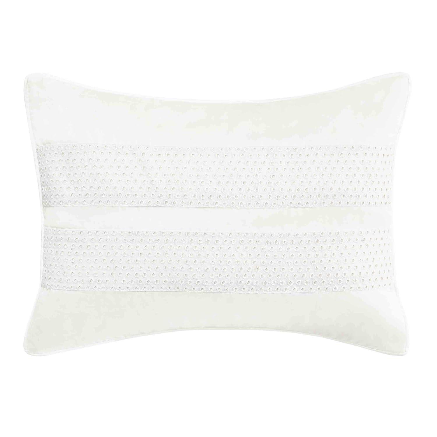Laura Ashley Laura Ashley Nora Blue Cotton Comforter Bonus Set