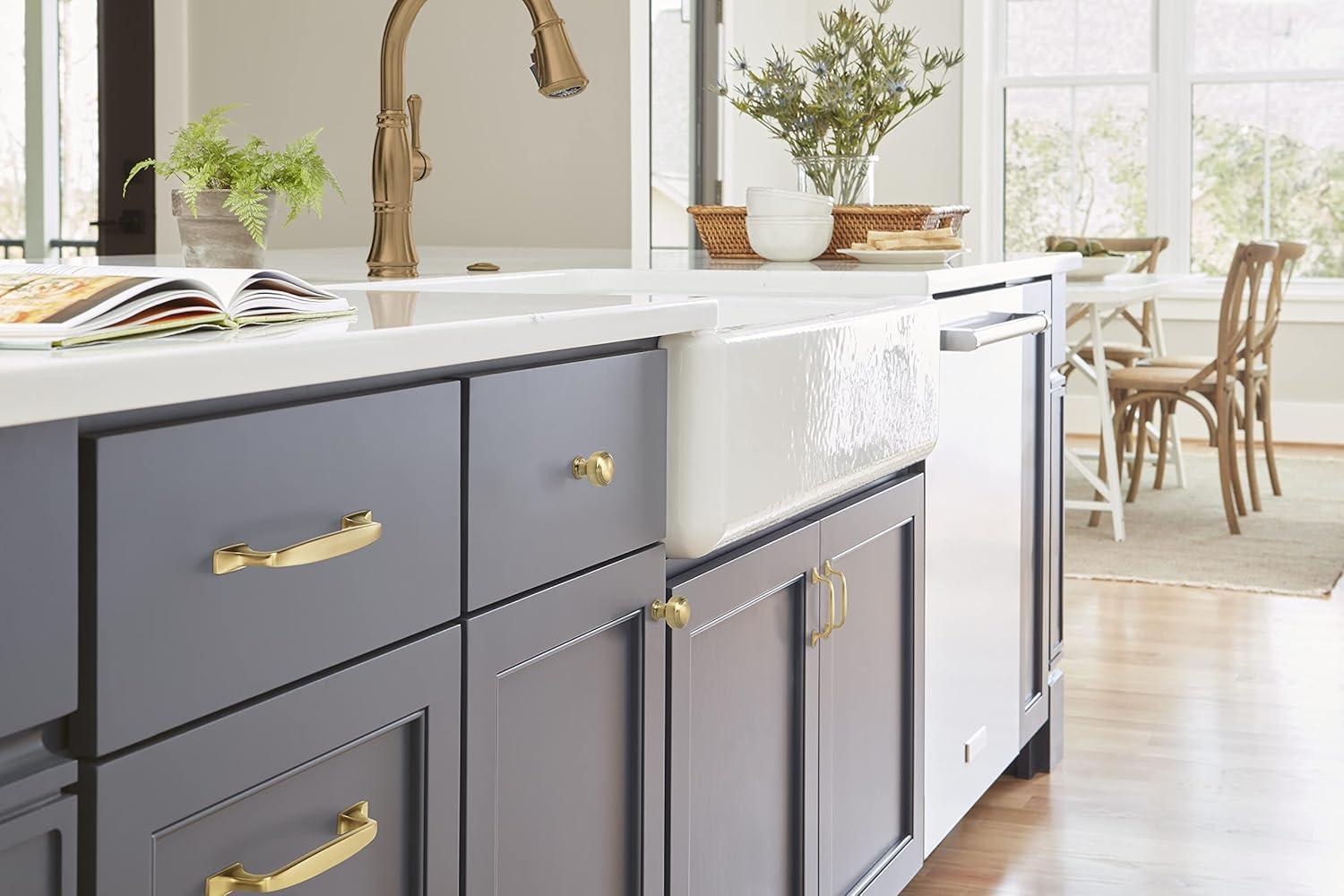 Amerock Highland Ridge 1 3/16" Diameter Mushroom Knob & Reviews | Wayfair