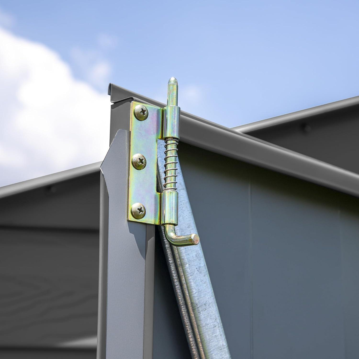 Arrow 10 ft. W x 12 ft. D Metal Storage Shed