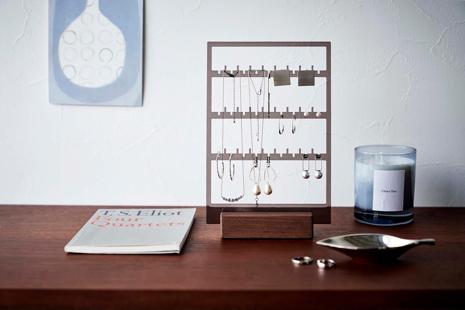 Yamazaki Home Rin Plastic Jewelry Stand