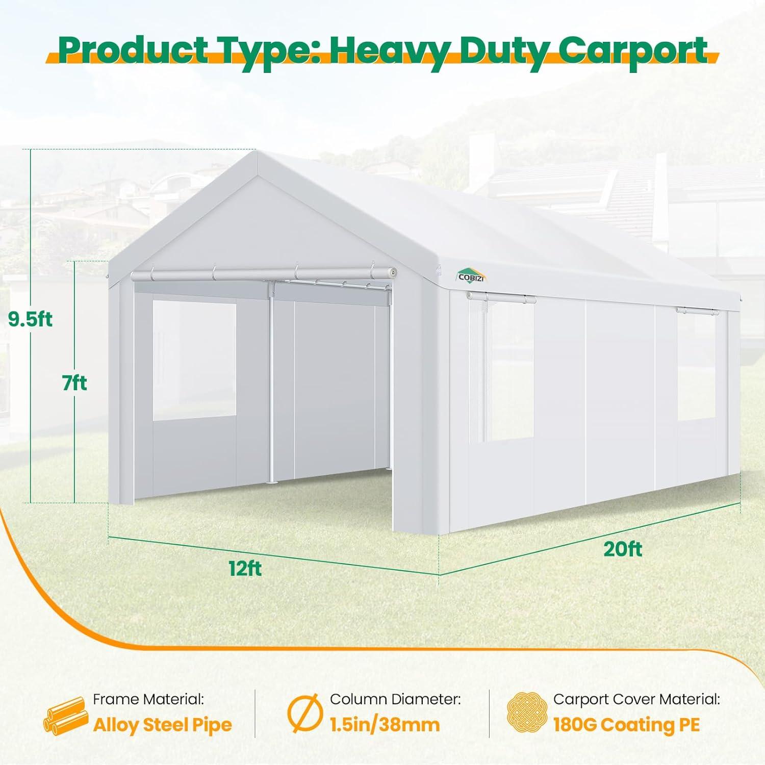 VEVOR Steel Carport