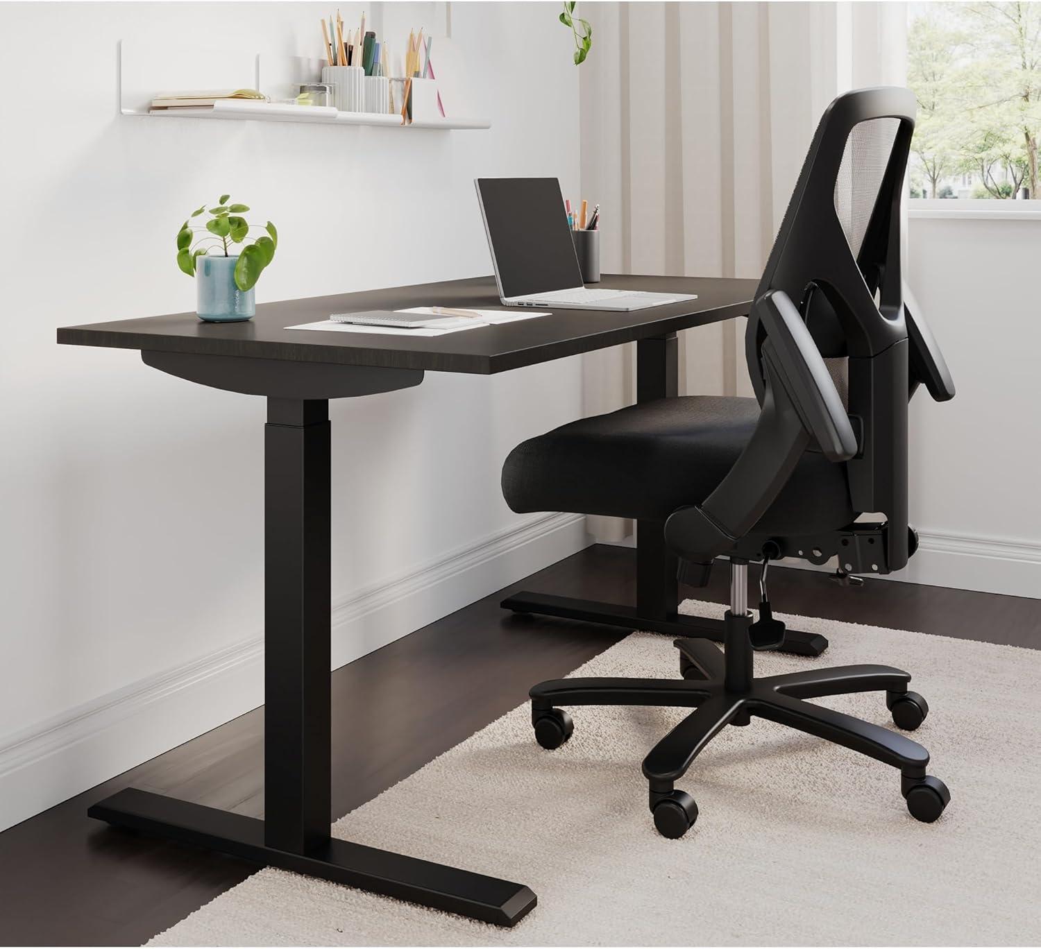 Realspace® Magellan Performance Electric 60"W Height-Adjustable Standing Desk, Espresso
