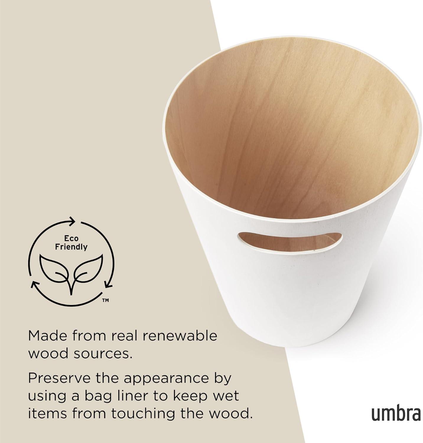 Umbra 2gal Woodrow Indoor Trash Can