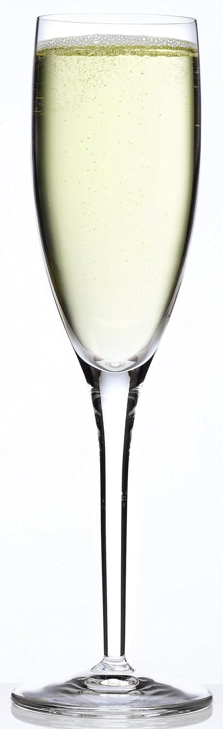 Luigi Bormioli Michelangelo 7 oz. Glass Flute (Set of 4)