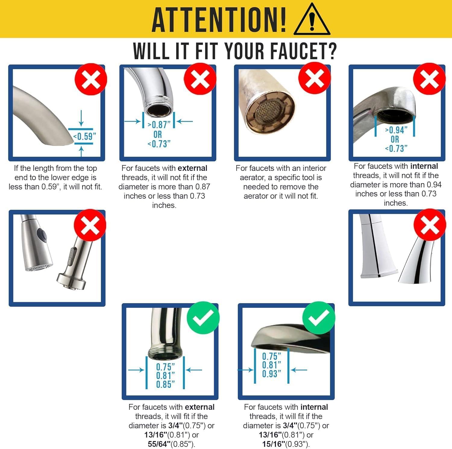 APEX EXPRT MR-2050 Dual Countertop Water Filter - Carbon and Mineral pH Alkaline, Easy Install Faucet - Reduces Heavy Metals, Bad Taste and Up to 99% of Chlorine (White)