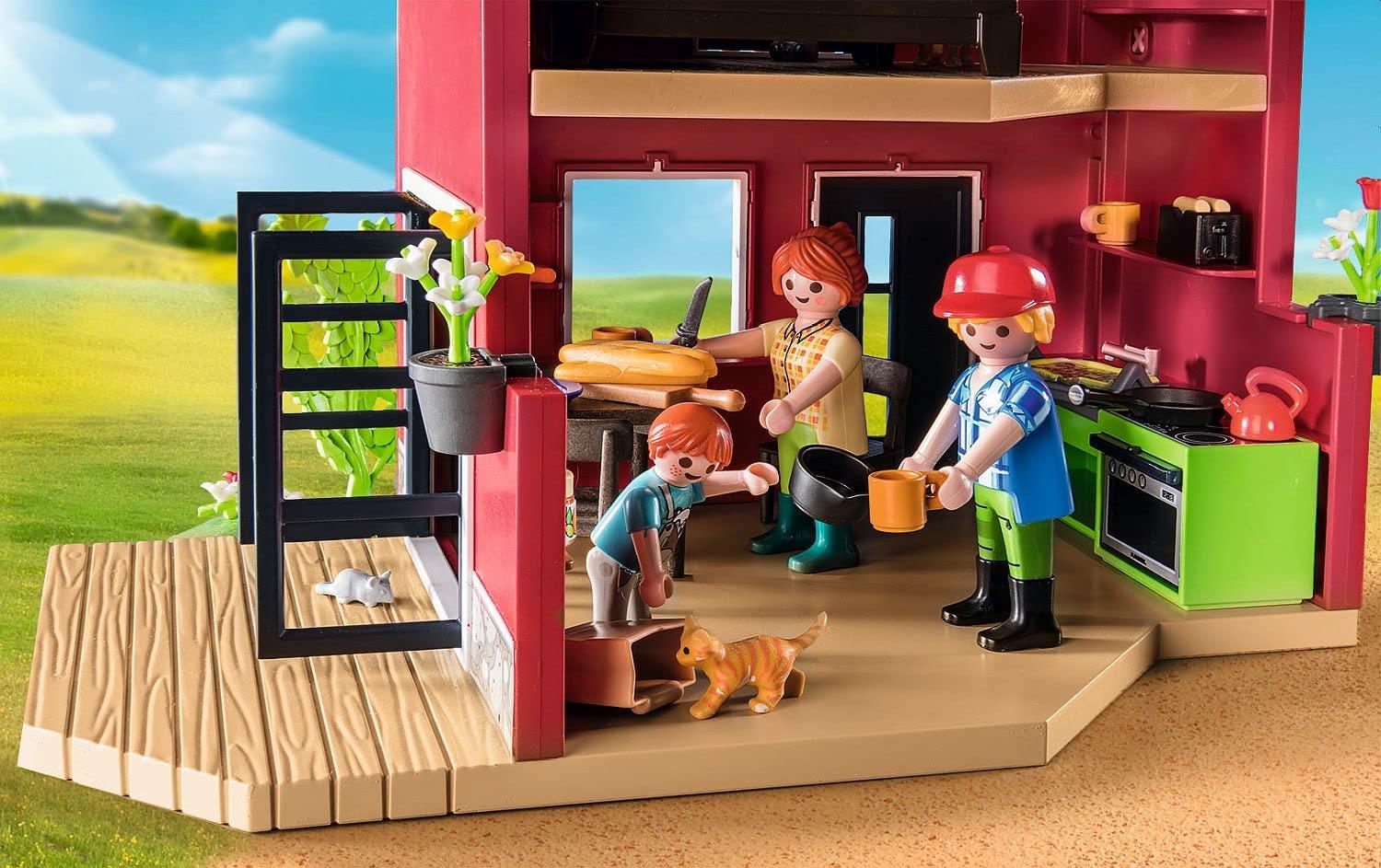 Playmobil Country - Farmhouse w/ Outdoor Area