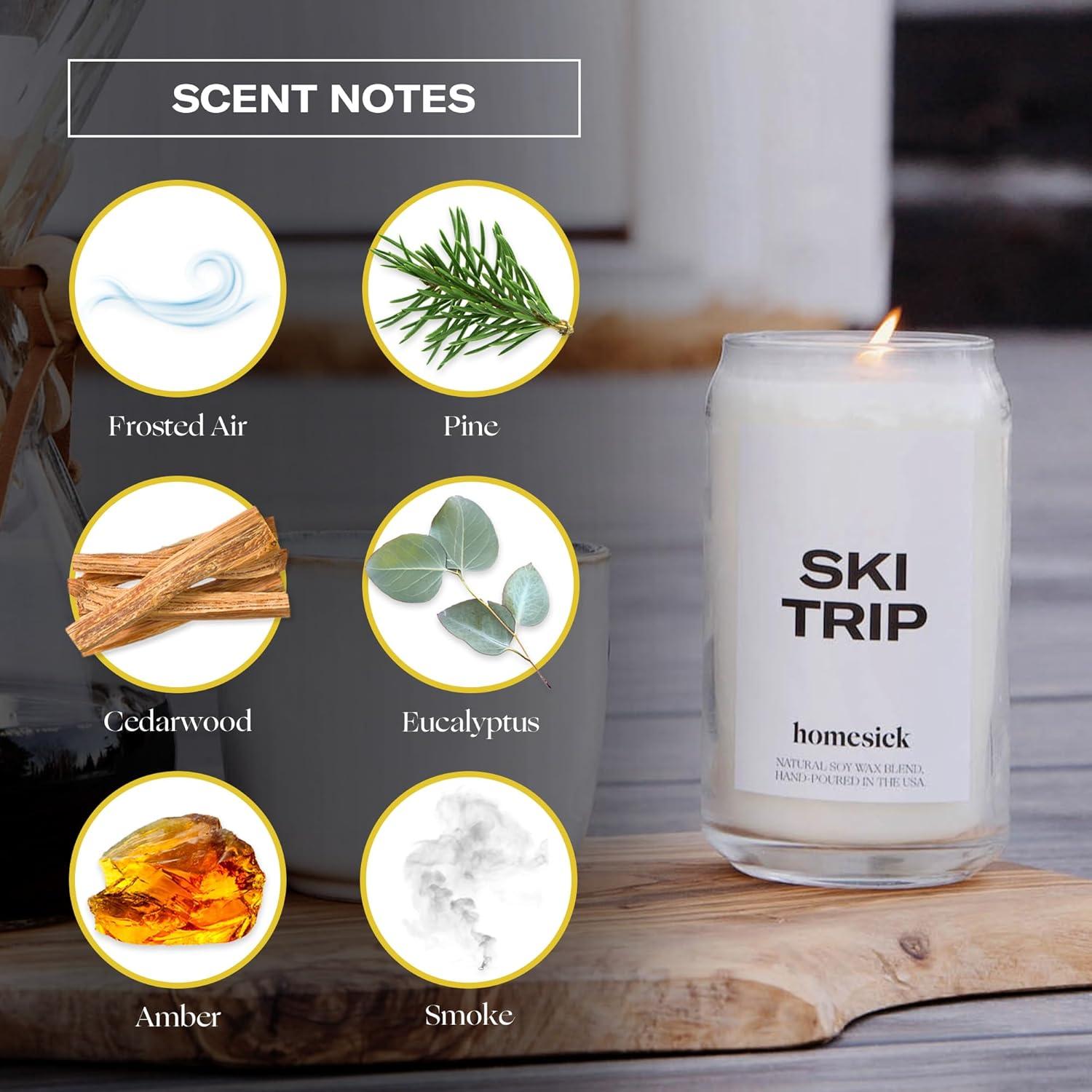 Ski Trip Natural Soy Wax Scented Candle, 13.75 oz