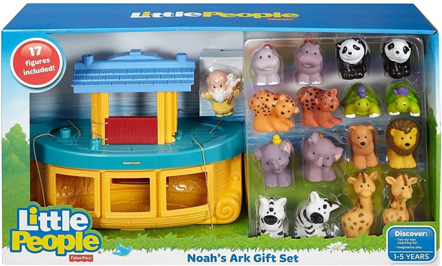 Fisher-Price Little People Noah's Ark Gift Set Animals Playset Figures