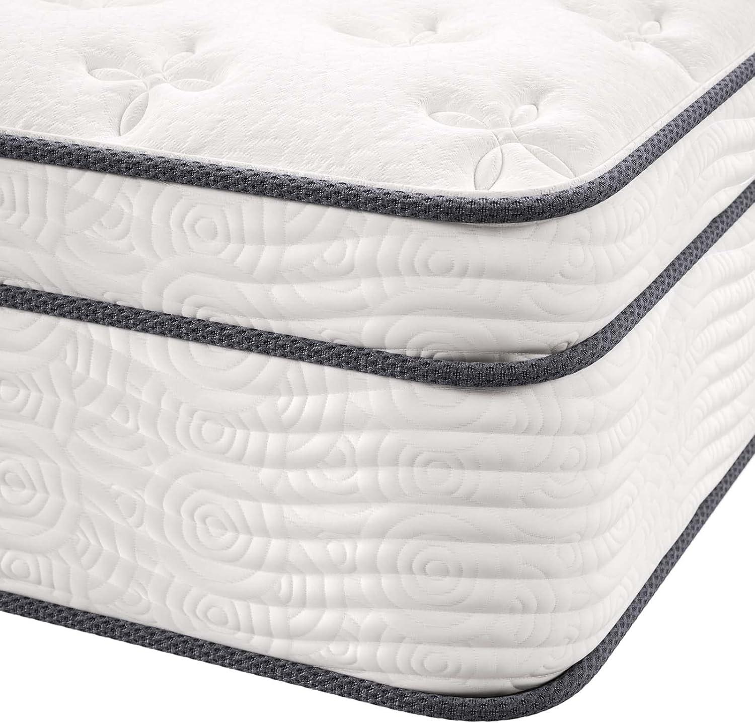 Modway Jenna 14-inch Euro Top Pocket Spring Mattress