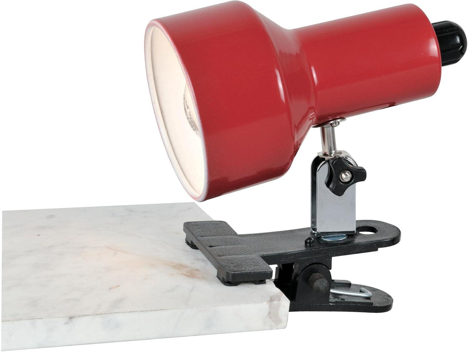 Lite Source Ls-114 Clip-On Ii 1 Light Clamp On Lamp - Red