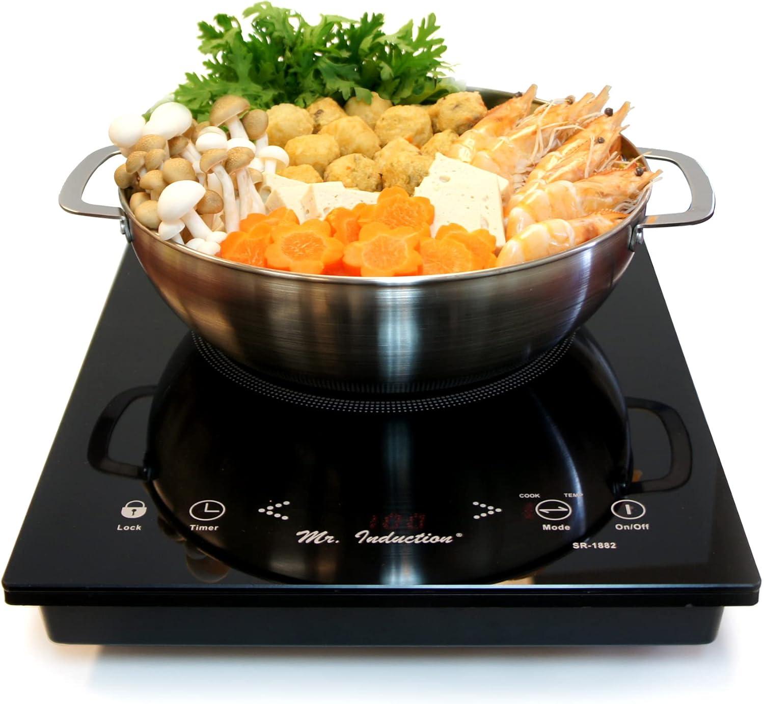 1650W Induction in Black (Built-in/Countertop)