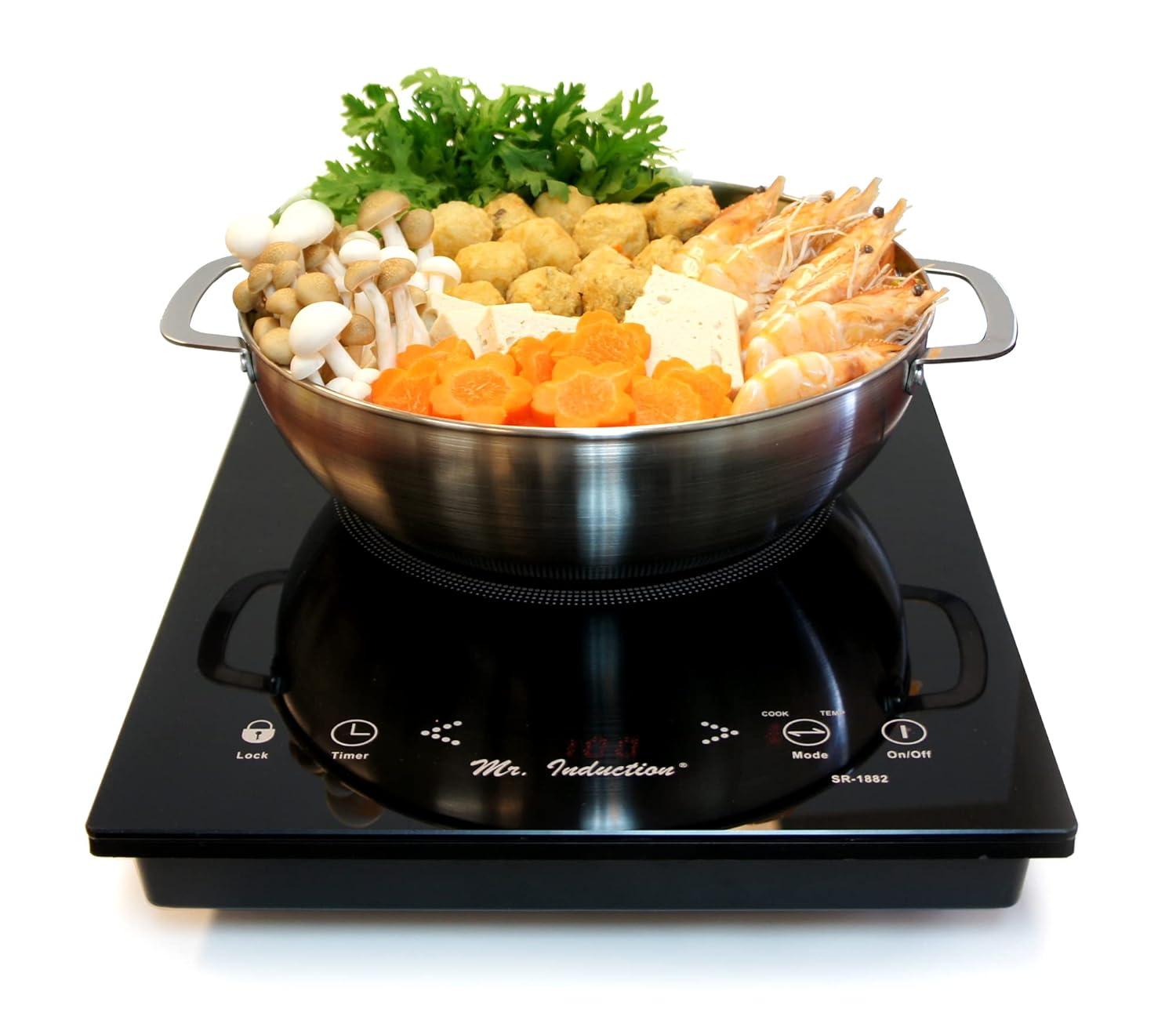 1650W Induction in Black (Built-in/Countertop)